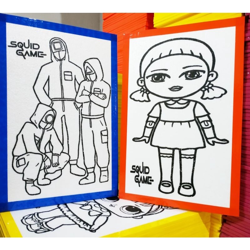 

HLS - [LUAR SUMATERA] (1pcs) [Lis Lakban] Styrofoam Lukis Uk 33x50x1 cm / Sterofoam Lukis Anak Lis Lakban