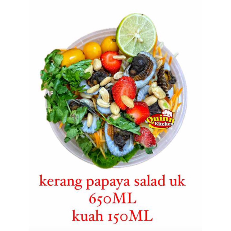 

Kerang Papaya / Mangga Salad Thailand Tanpa Bihun By Quinnkitchen
