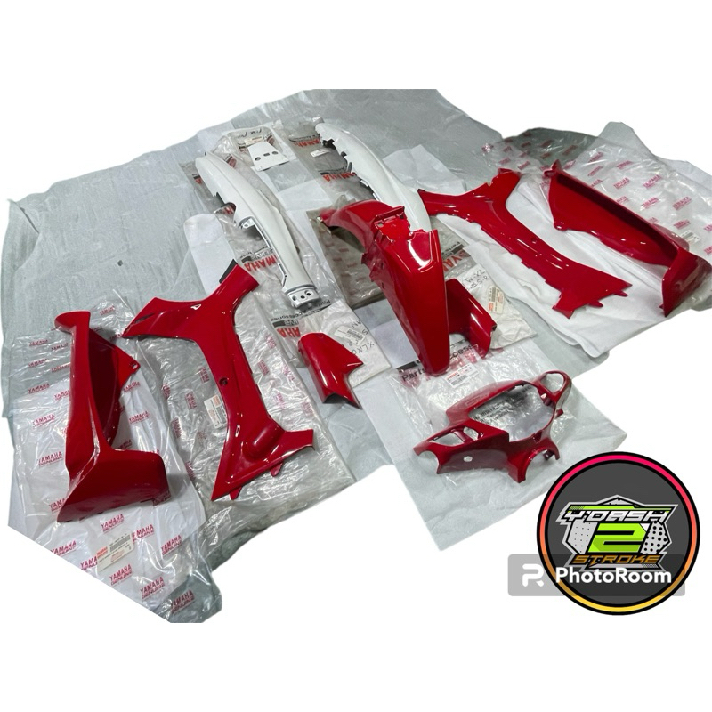bodi body halus set fiz r fizr merah putih original ygp