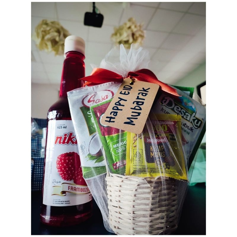 

HAMPERS/ KADO/ BUCKET MINI LEBARAN BUMBU DAPUR MURAH