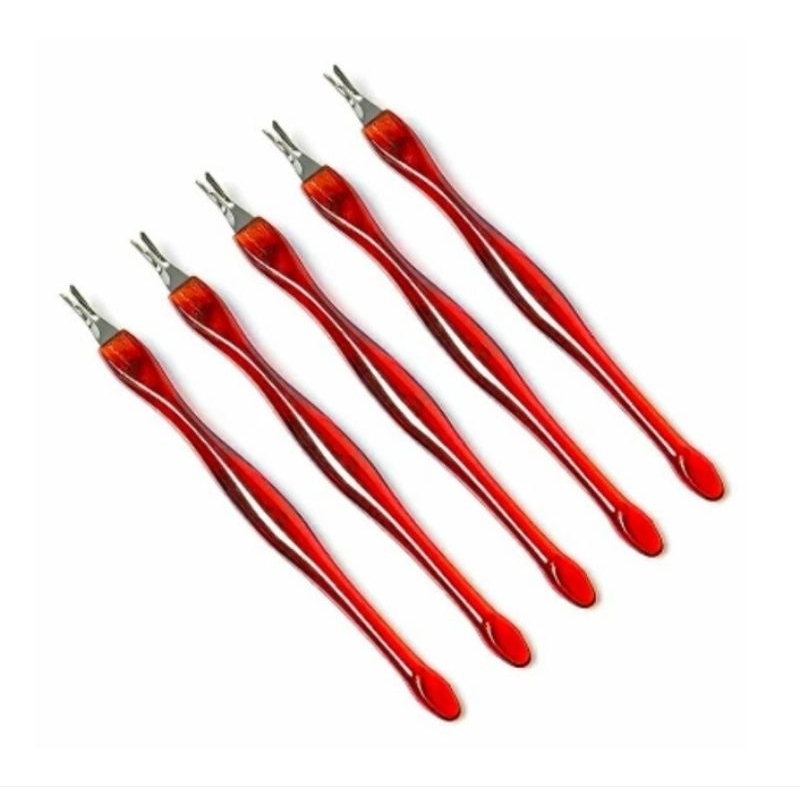 Lidah Ular Manicure Cuticle Pusher Gunting Kutikula Trimmer