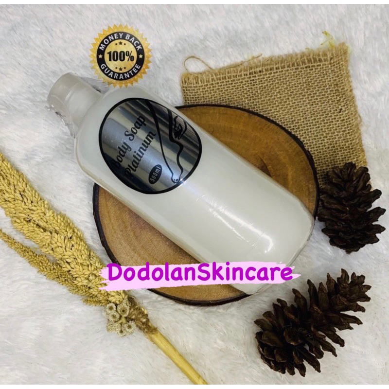 SABUN PLATINUM 500ml/ SABUN PEMUTIH / BODY SOAP PLATINUM 500ml