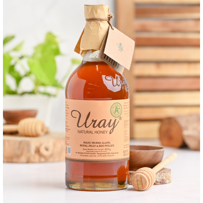 

Madu Uray - Raw Honey 450 gr (330 ml) - Madu Murni Sehat - Madu Hutan - Madu Asli