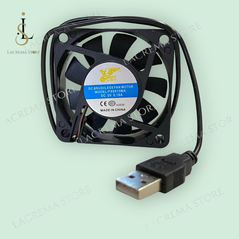 FAN DC USB 6CM DC 5 VOLT 5V KIPAS USB STB