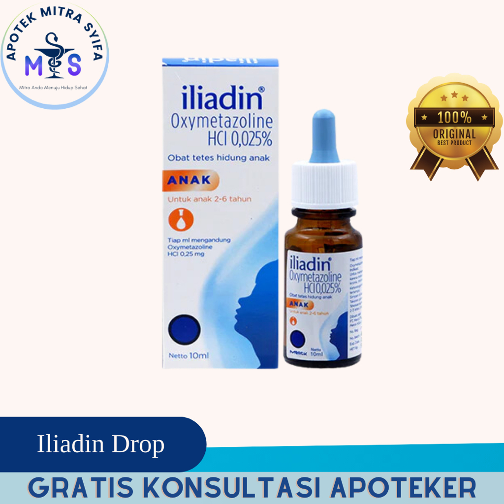 Iliadin Nasal Drop Anak 10mL