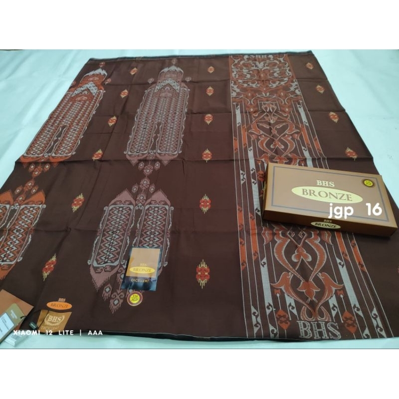 Sarung BHS Excellent Jacquard Motif JGP JGO JGH JTB JGF JGT JGA Mix Bronze