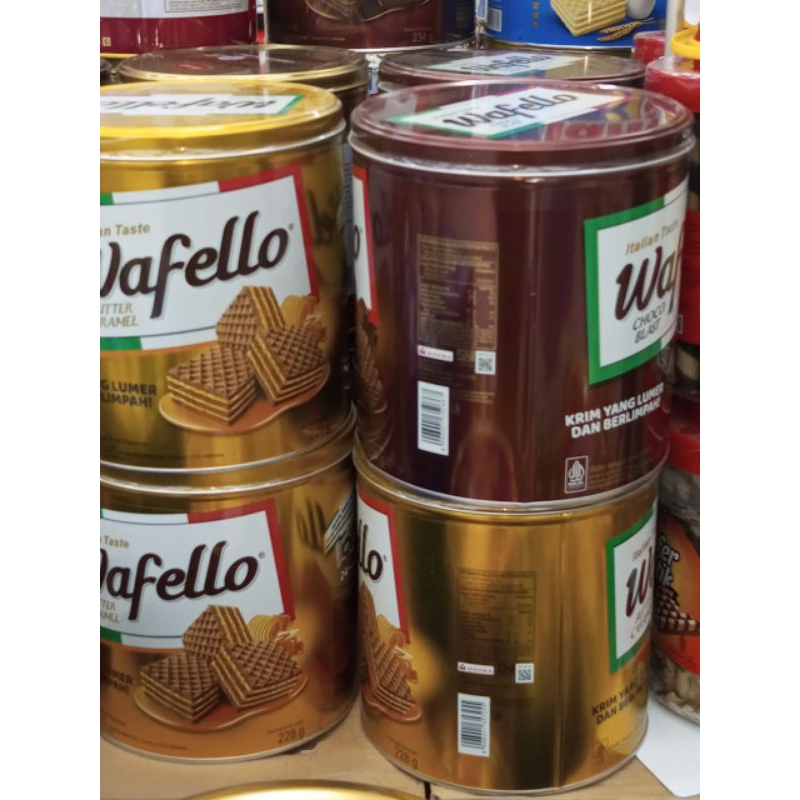 Wafer Wafello kaleng