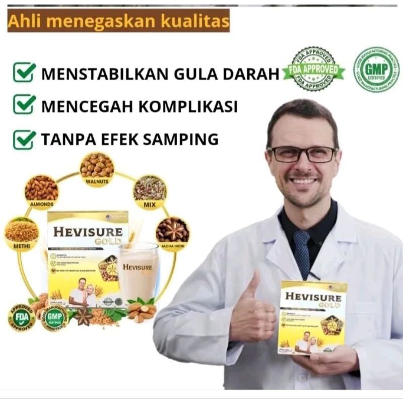 

PAKET 3 BOX HEVISURE GOLD PLUS MILK SUSU Obat Diabetes & Kencing Manis Insulin Pankreas Bekas Luka Menahun, Pembengkakan Pada Tubuh , menstabilkan kadar gula dalam darah