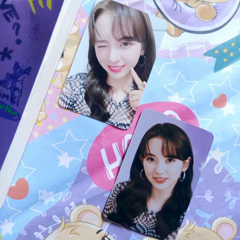 MASHIRO KEP1ER OFFICIAL PHOTOCARD MD DAPAT 2 PC