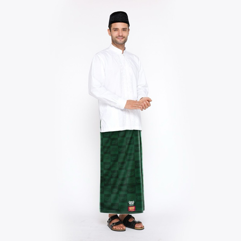 Sarung BHS Excellent Gold Motif E57 JMA Hijau