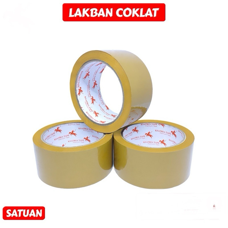 

1 PCS LAKBAN COKLAT 100 yard x 45 mm LAKBAN OPP TAPE