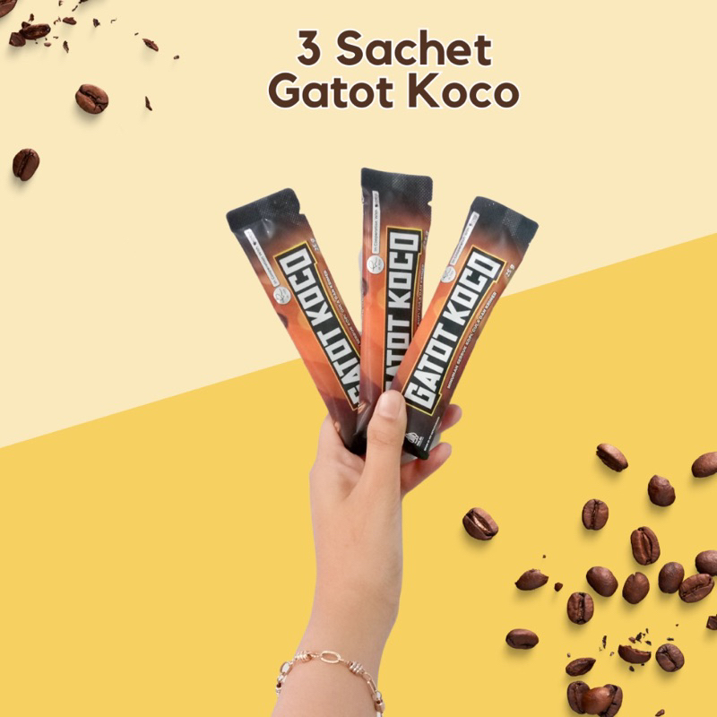 

Kopi Gatot Koco 3 Sacshet
