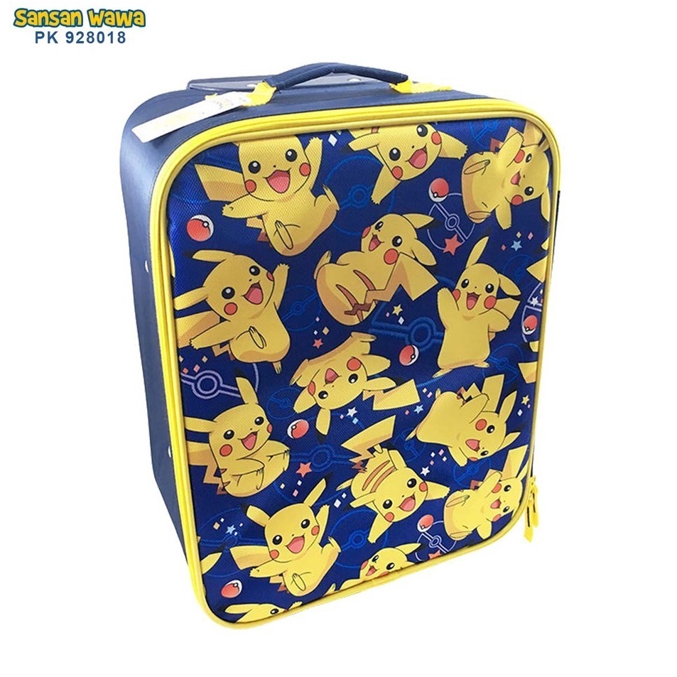 Stock baru Pokemon Tas Koper Bagasi Anak