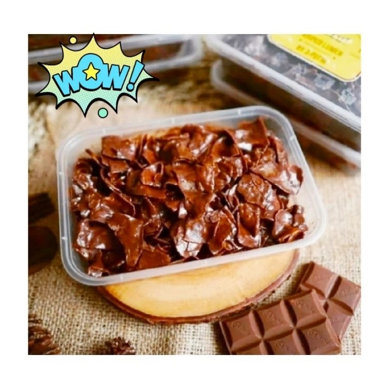 

KERIPIK PISANG COKLAT LUMER VARIASI 500GR DIJAMIN ENAK