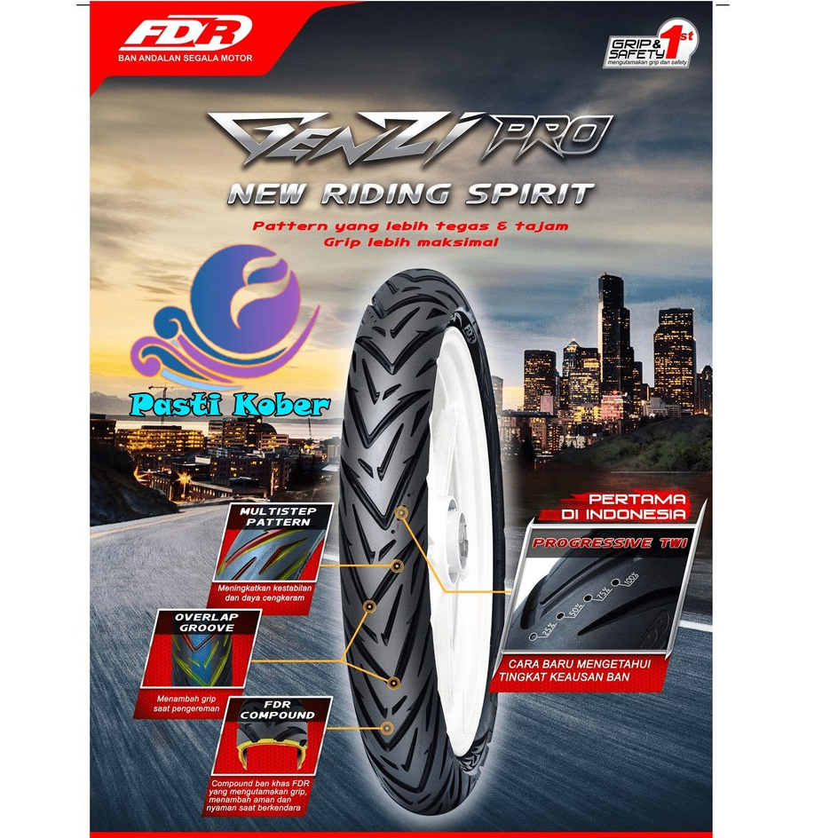 Ban FDR 120/80-17 Genzi Pro Tubeless