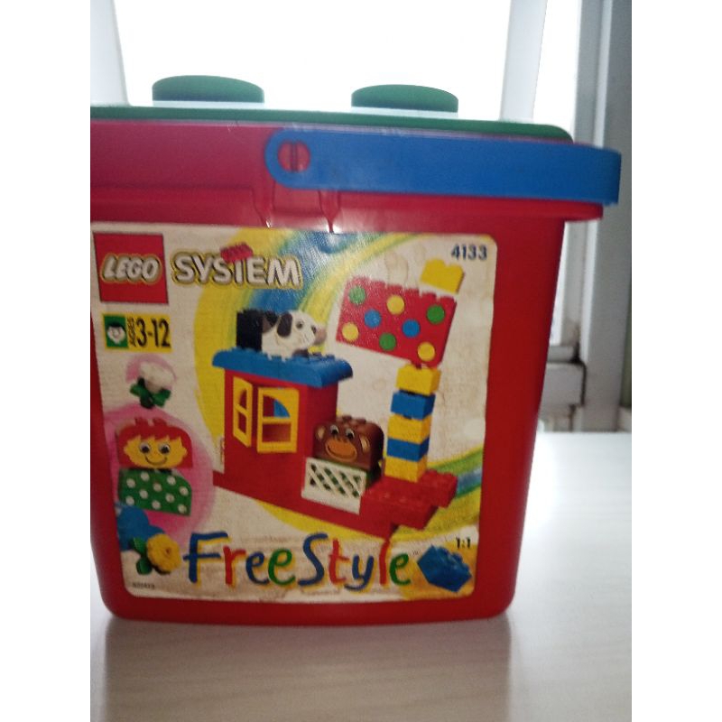 mainan lego system freestyle ages 3-12 tahun