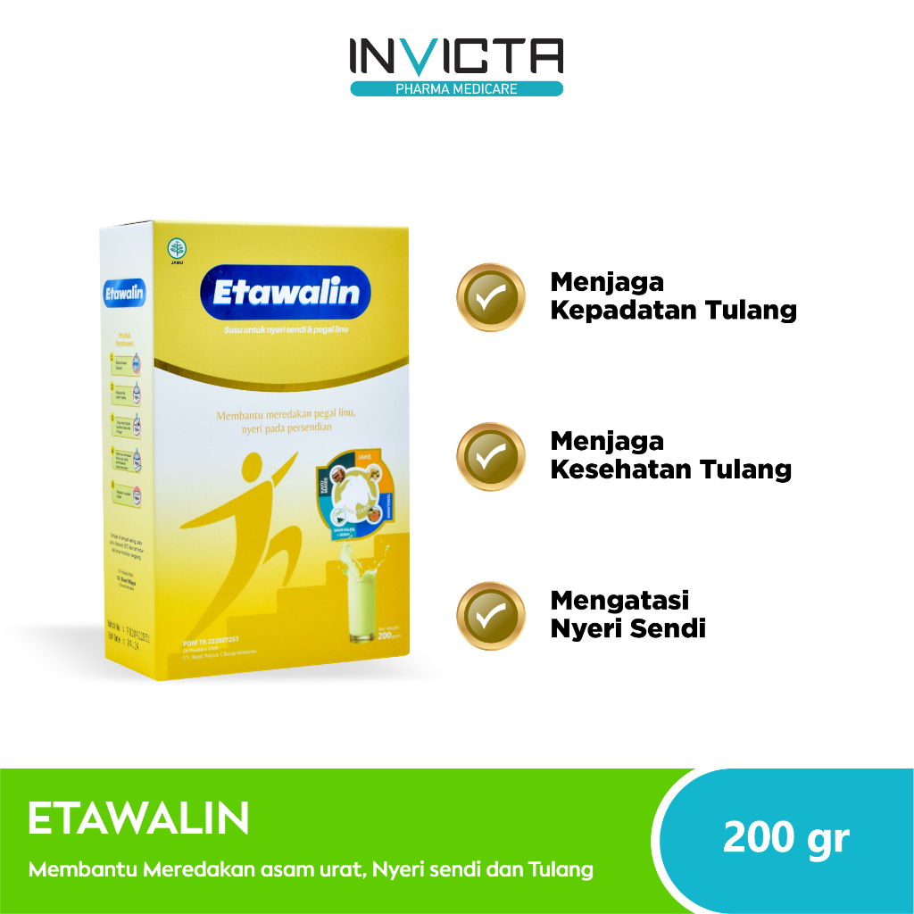 

Etawalin 200 gram - Susu Original Atasi Nyeri Sendi & Tulang