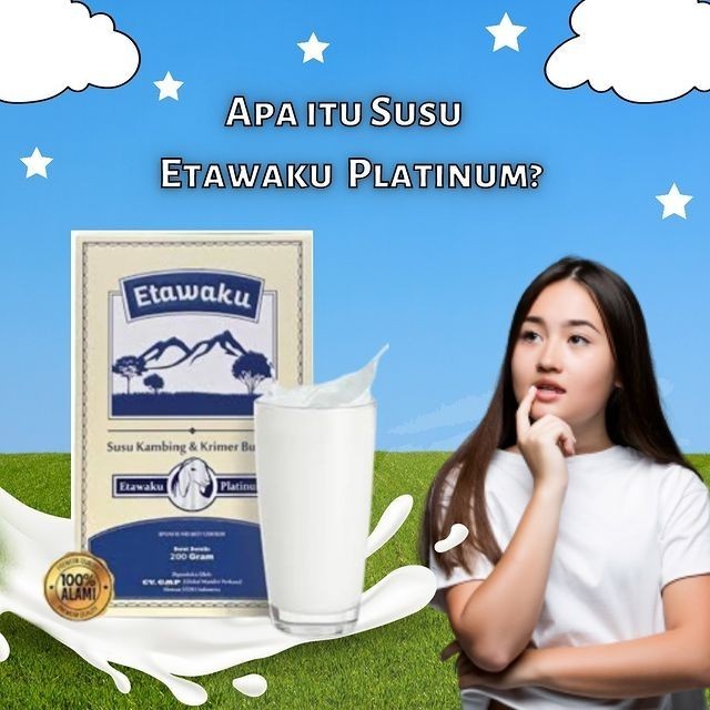 

ETAWAKU PLATINUM - Susu Kambing Etawa Untuk Sesak napas & nyeri sendi Original BPOM