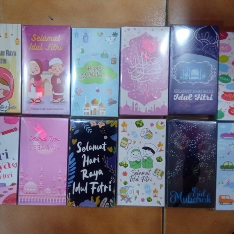 

Amplop Lebaran Medium Hongpao Angpao Motif Kartun 40pcs/pack Amplop Lebaran Isi 40pcs