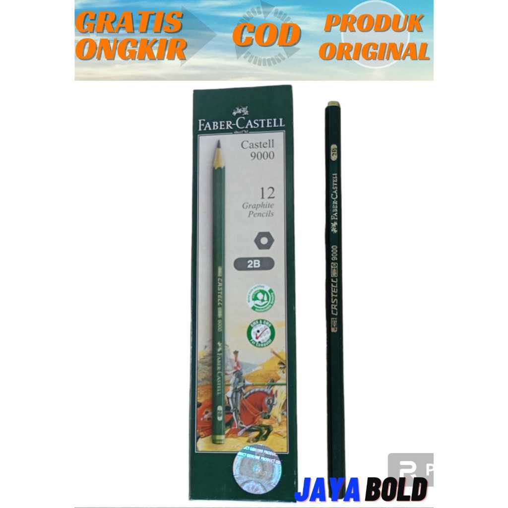 

Grosir Pensil 2B Faber Castell Original For Exam