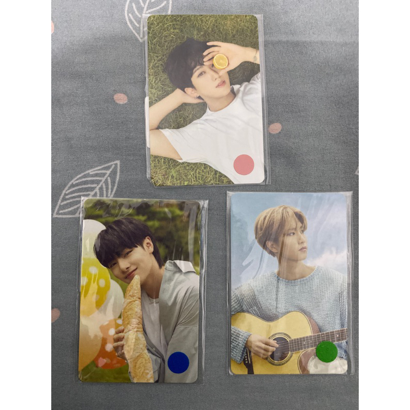 Straykids han, in, changbin official photocard nacific