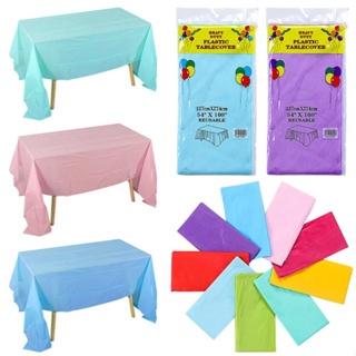 taplak meja plastik taplak ulang tahun taplak meja polos