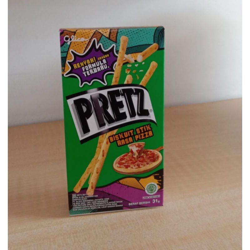 

PRETZ BISKUIT STIK RASA PIZZA 31gr