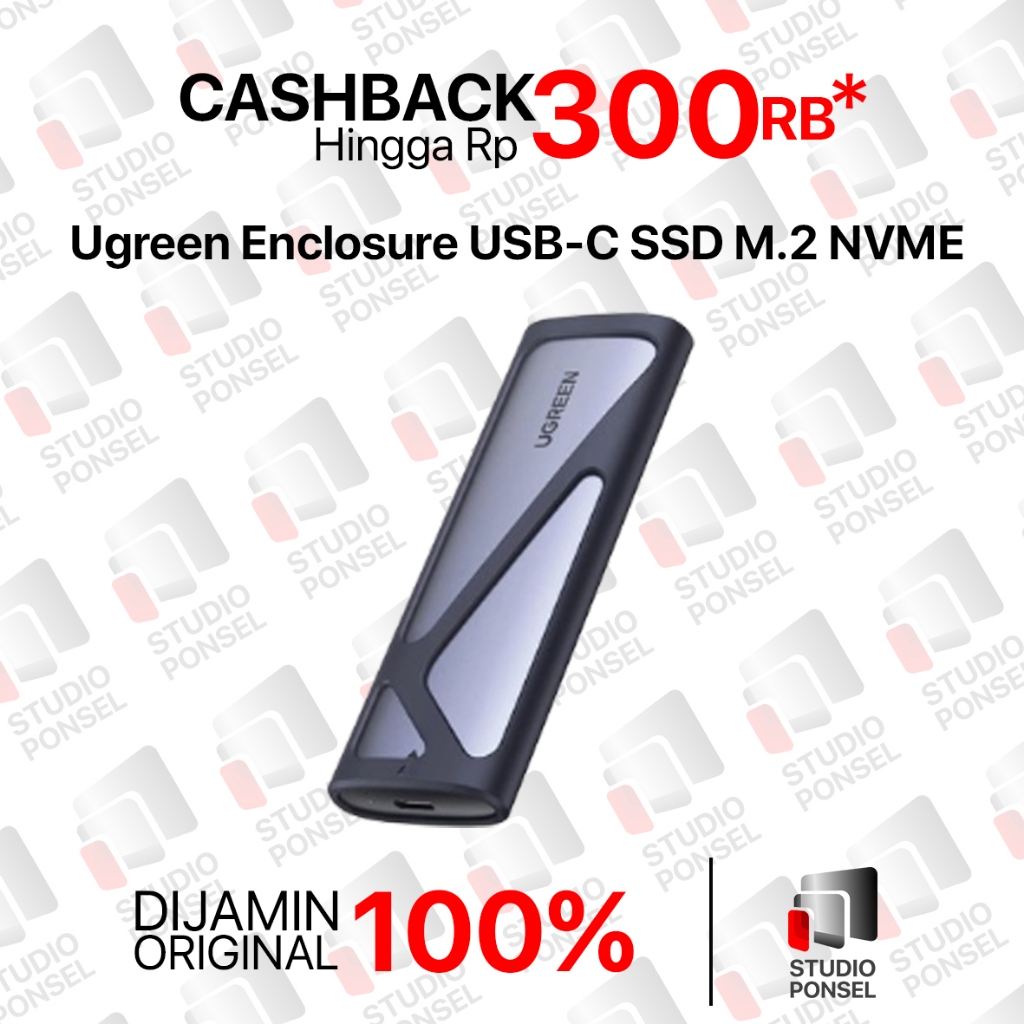 Ugreen Casing Enclosure USB-C SSD M.2 NVME 2230/2242/2260/2280