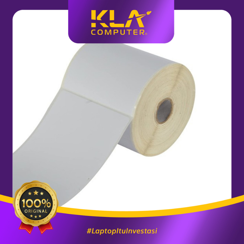 

Kertas Sticker Thermal Resi 100x150MM Label Barcode 100x150 ISI 500PCS