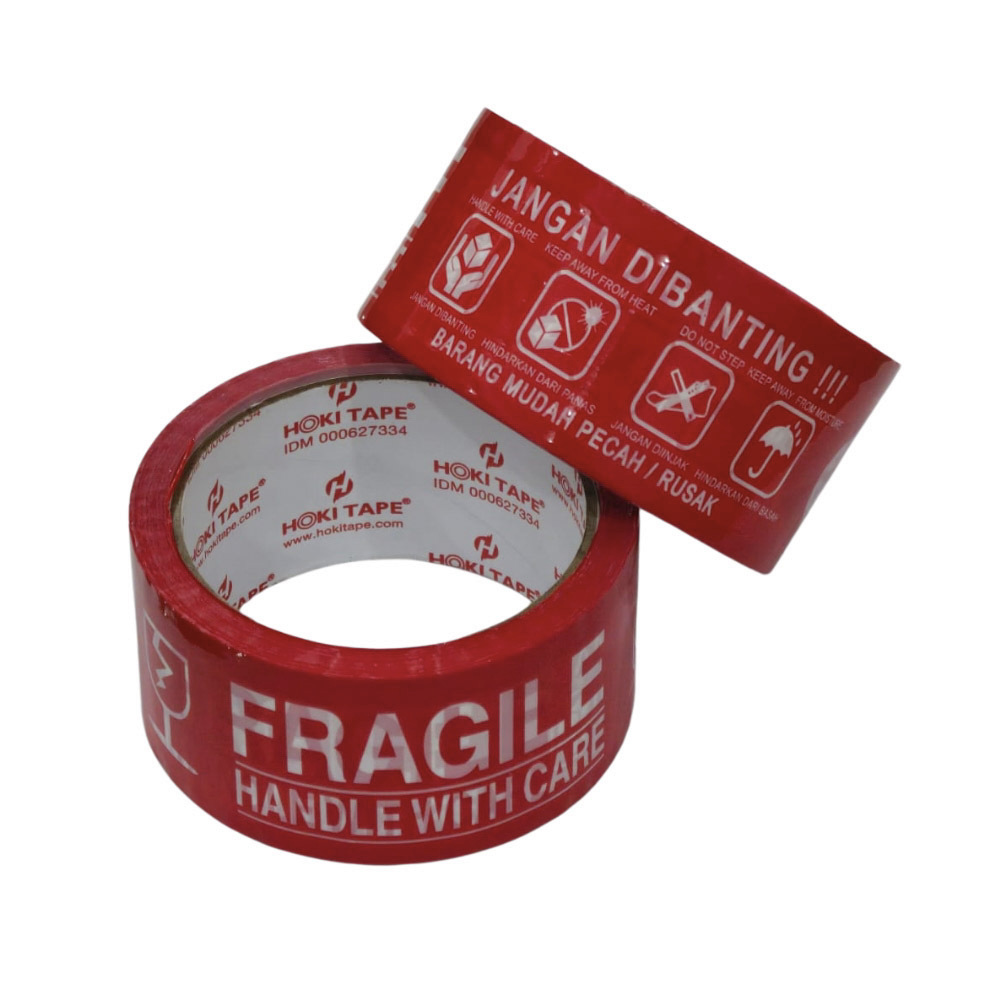 

OPP Plakban Lakban Fragile / Jangan Dibanting 48mm x ±50M