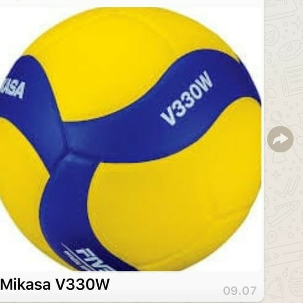 BOLA VOLLY MIKASA V 330W ORIGINAL 100%