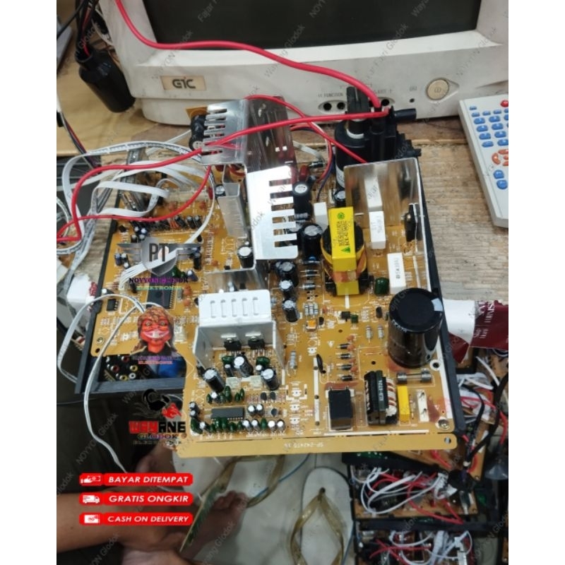 Mesin TV Tabung Analog Digital Slim 29 in WCOM