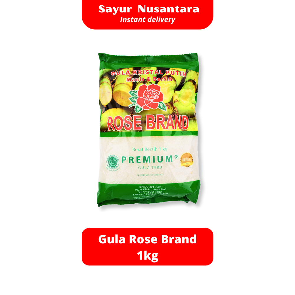 

Gula Rose Brand 1kg - Sayur Nusantara