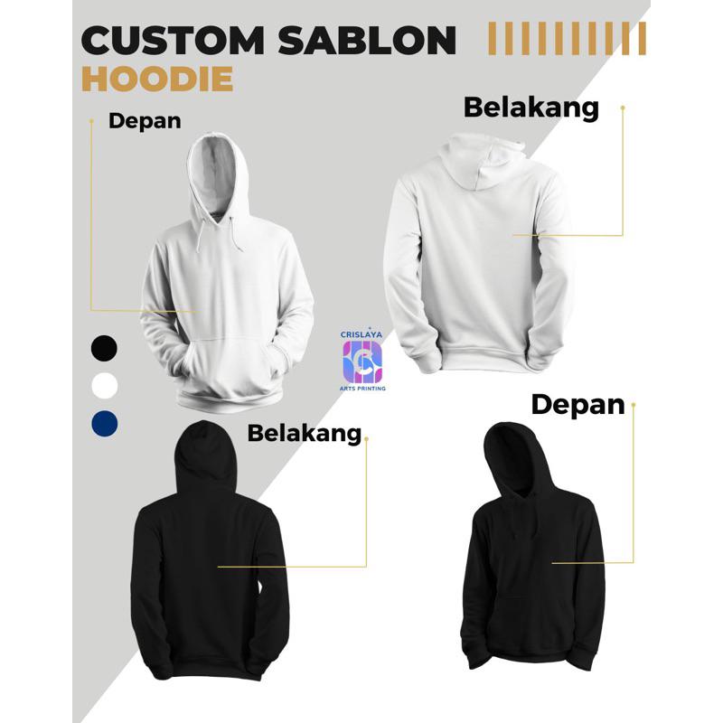 CUSTOM SABLON HOODIE/SABLON A3/SABLON A4SABLON DTF