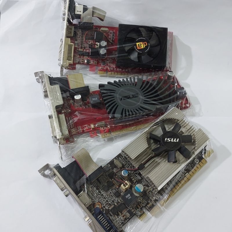 VGA Card PCIe 1GB 64Bit - Pci express HDMI VGA DVI