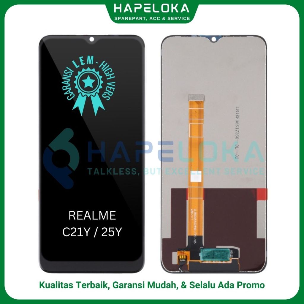 LCD TOUCHSCREEN REALME C21Y / REALME C25Y - ORI COMPLETE