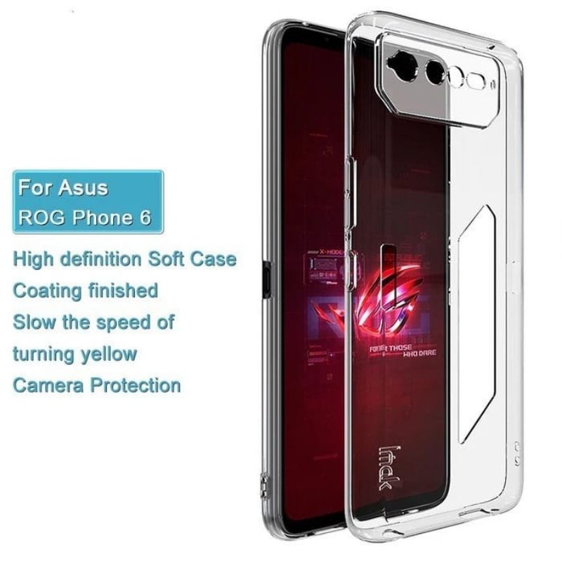 SOFTCASE ASUS ROG PHONE 6 TPU CASING CLEAR BENING ASUS ROG 6