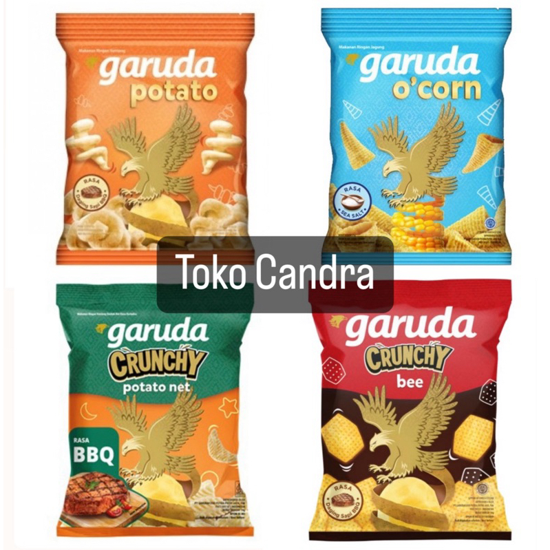 

Garuda O’corn, Potato, Crunchy, Bee / 10pcs / 16gr