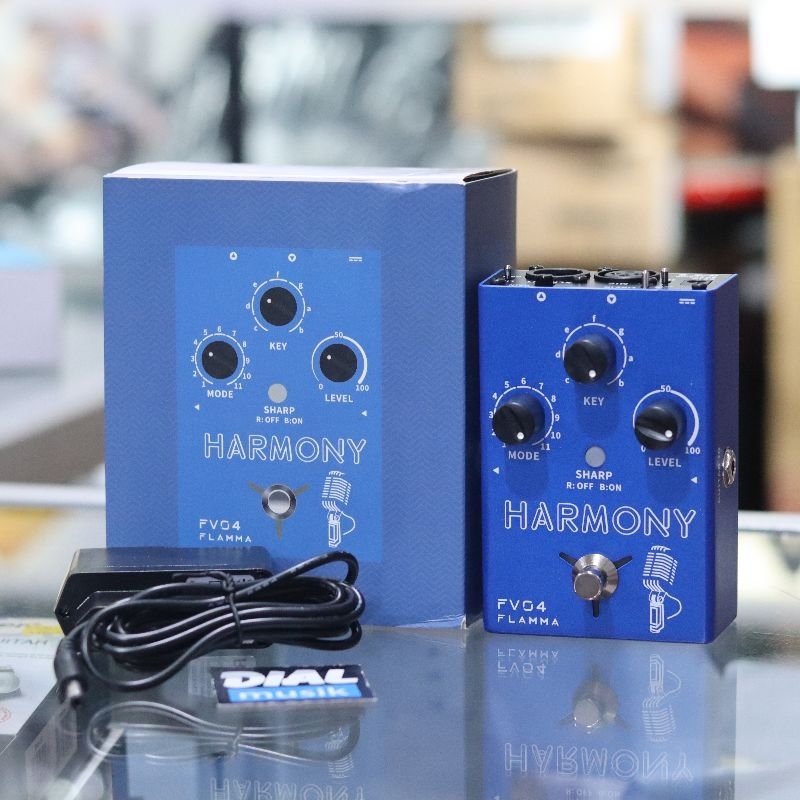 Flamma FV04 Harmony Vocal Pedal With Reverb - Efek Vokal Original