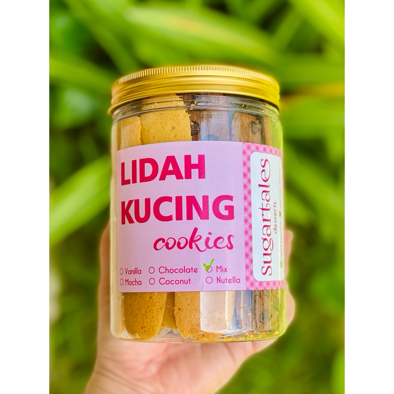 

Lidah Kucing cookies katetong