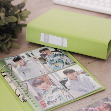 

Bantex Binder Photocard A5 2 Ring Album Foto Binder Pistachio