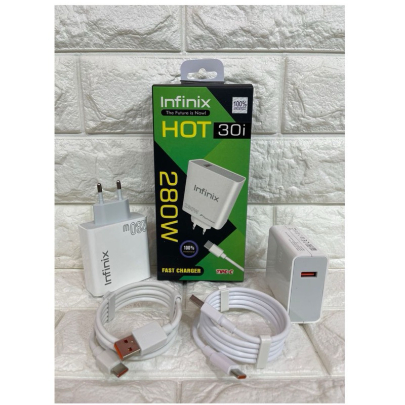 Charger Casan Ori Infinix Hot 30i 280W Type C Support FastCharging