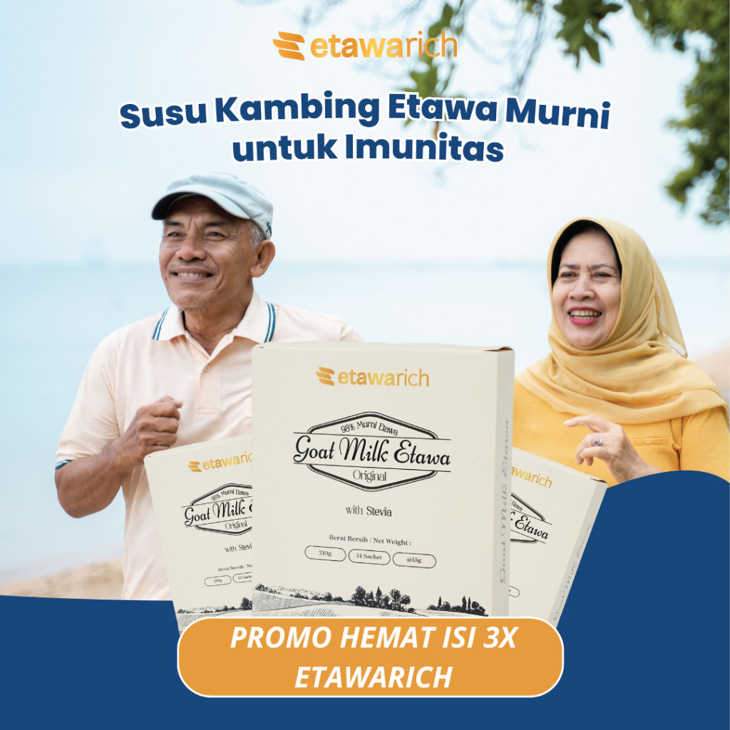 

Susu Kambing Etawa Murni Nutrisi Untuk Imunitas Lansia Sudah BPOM
