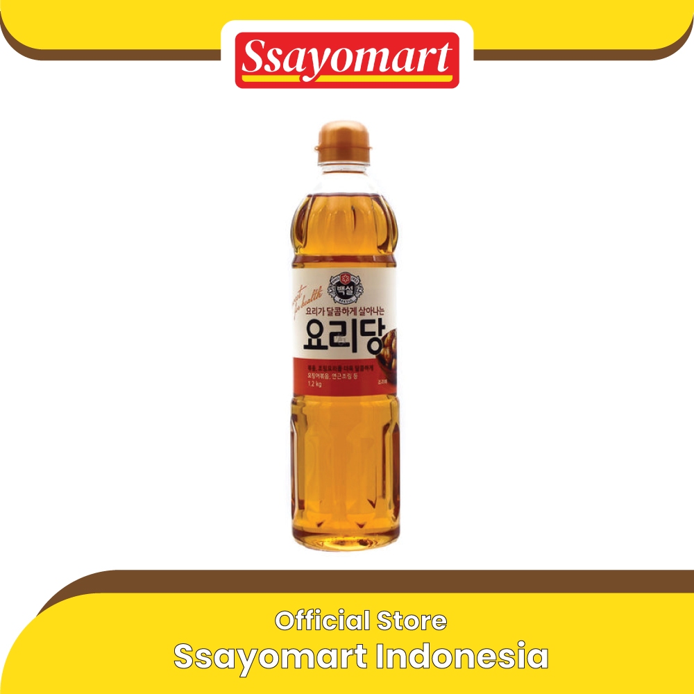 

Chung Jung One Cooking Oligo Syrup 1.2KG/ Sirup Jagung / Corn Syrup / Oligo Syrup
