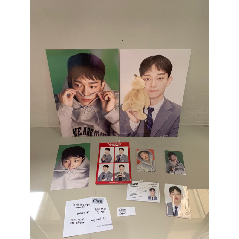 Ready Season Greeting EXO 2024 Chen set with POB