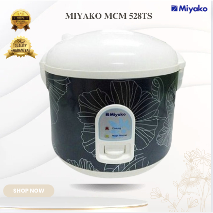 MIYAKO RICE COOKER MCM 528TS MAGIC WARME PLUS 1.8L/MCM-528-TS/MCM 528 TS/MCM528TS/RICE COOKER MIYAKO