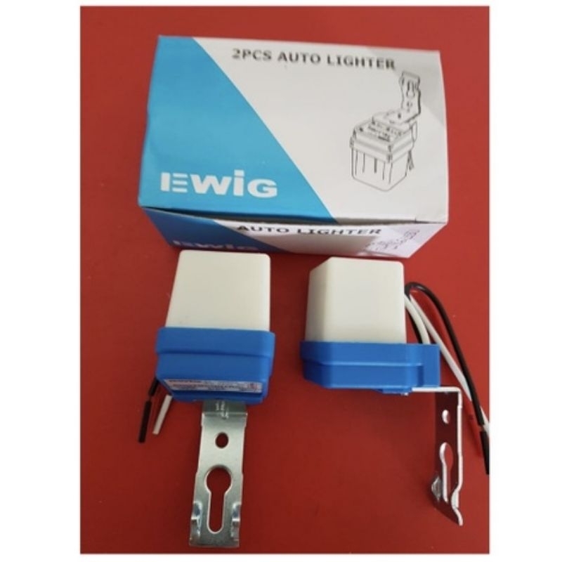 Ewig PhotoCell 6A photocontrol auto lighter sensor otomatis