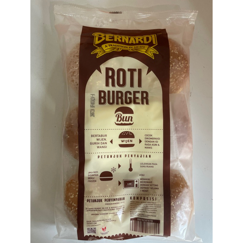 

Roti Burger Bernardi Wijen