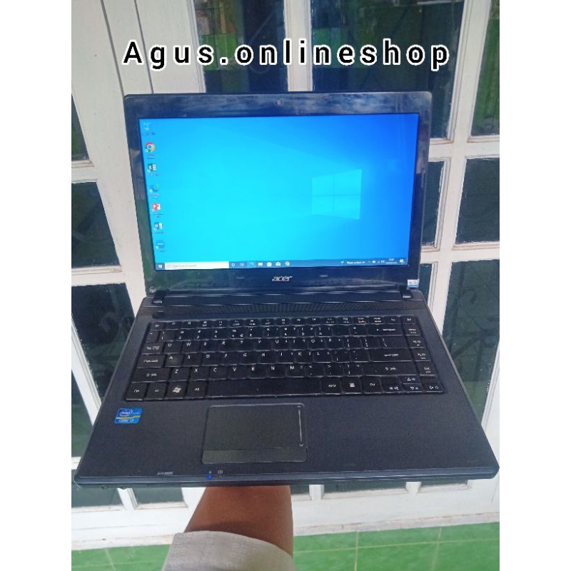 Laptop Acer 4349 core i3 ram 4gb SSD 128gb