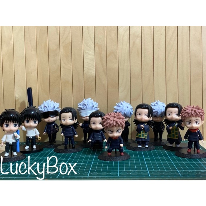 Action figure Jujutsu Kaisen chibi set B